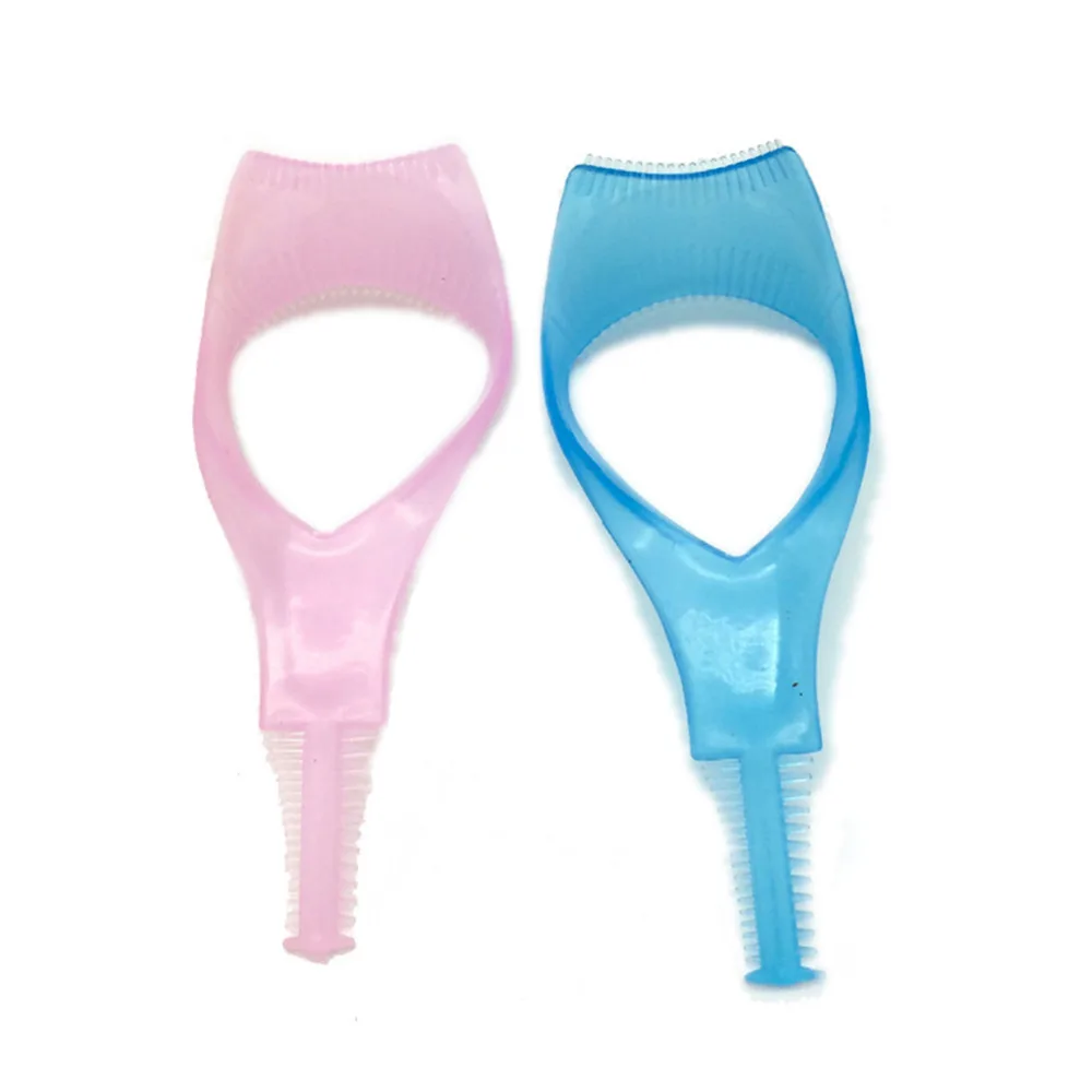 Eyelash Tools 3 in 1 Makeup Mascara Shield Guide Guard Curler Eyelash Curling Comb Lashes Cosmetics Curve Applicator Comb eyelash curler,makeup tool set,eyelash accessories,eyelashes brush comb