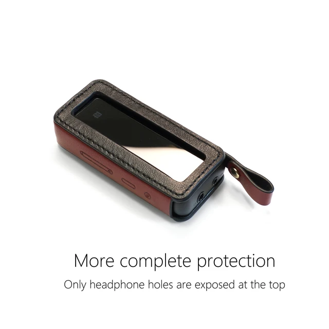fiio ka5 ケース付き（Fiio レザーケース SK-BTR5 アンプ BTR5 用 