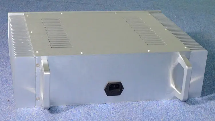 Carcasa de amplificador de aluminio tamaño D315 W430 H120 DAC, fuente de alimentación del chasis, caja de bricolaje, CJ146, carcasa Clase A