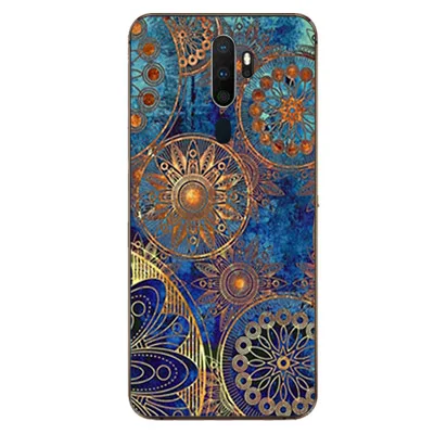 Для OPPO A5 чехол роскошный чехол из ТПУ и силикона чехол s для OPPO A9 задняя крышка телефона Funda Coque - Цвет: 5