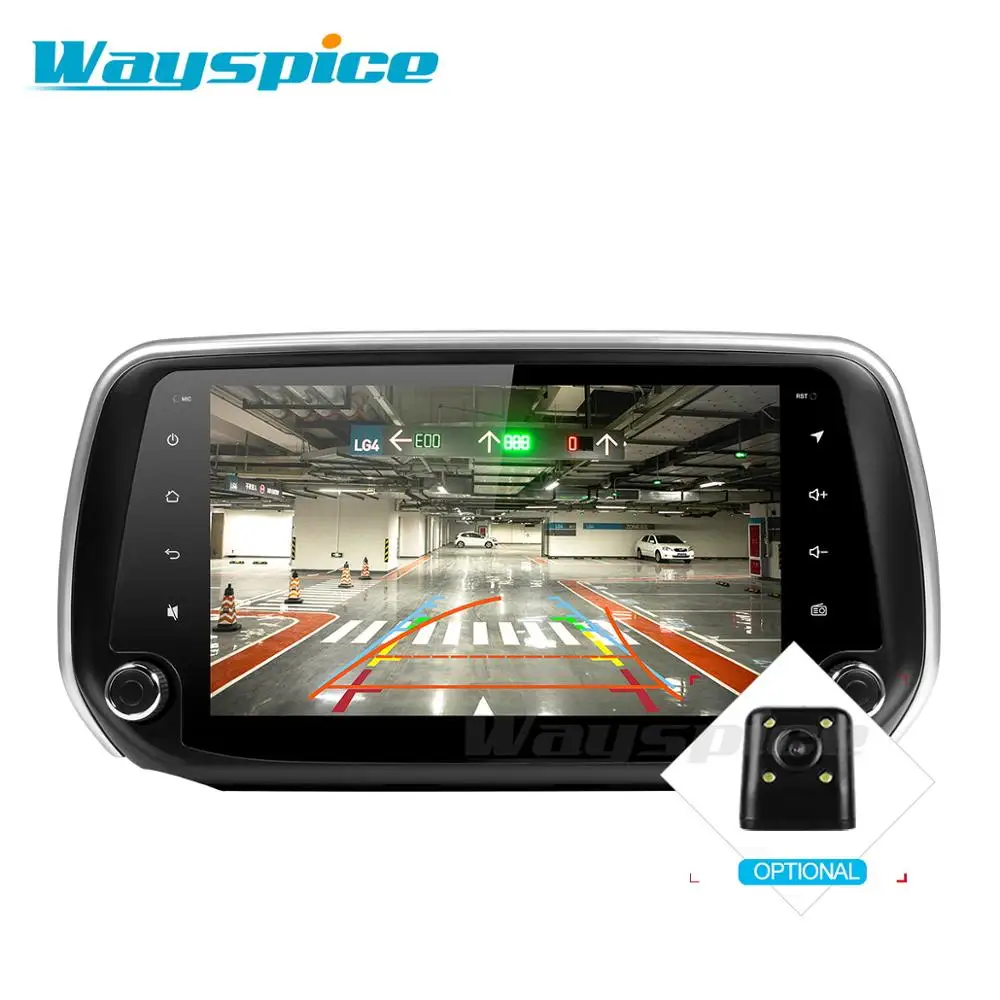 Discount android 9.0 PX30 car dvd  for hyundai Santa Fe  2018 2019 car dvd gps navigation raido video  player 1 5