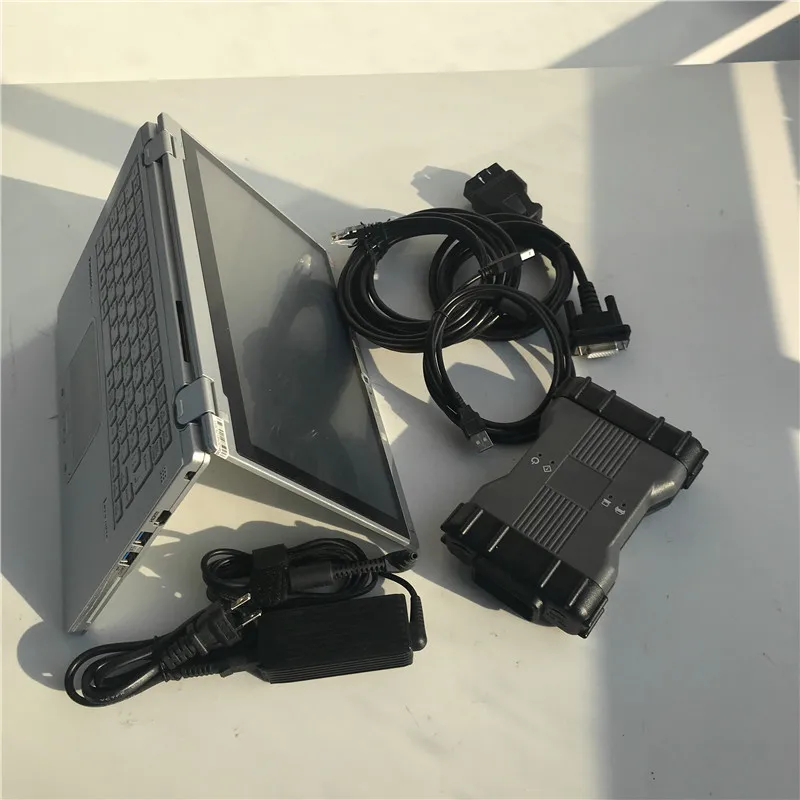 Полный набор MB Star C6 SD c6 x-ntry DOIP с CF-AX2 i5 ноутбук OBD2 Диагностический мультиплексор программное обеспечение автомобильный диагностический сканер - Цвет: C6-LAPTOP-SSD