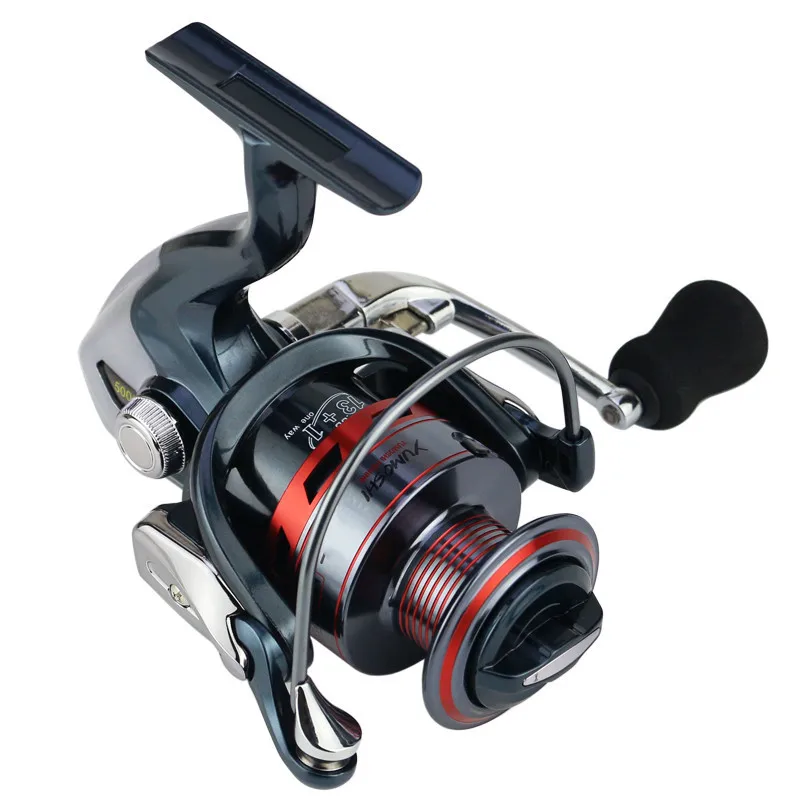

Metal Reel 13 + 1BB Catfish Surfcasting Fishing Reel Remote Wheel XS1000-7000 Sea Fishing Spinning Reel For Carp Fishing
