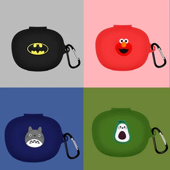 

Cartoon Protective Cover Soft Silicone Case with Hook for EDIFIER TWS NB2 Bluetooth Headphone Accessories
