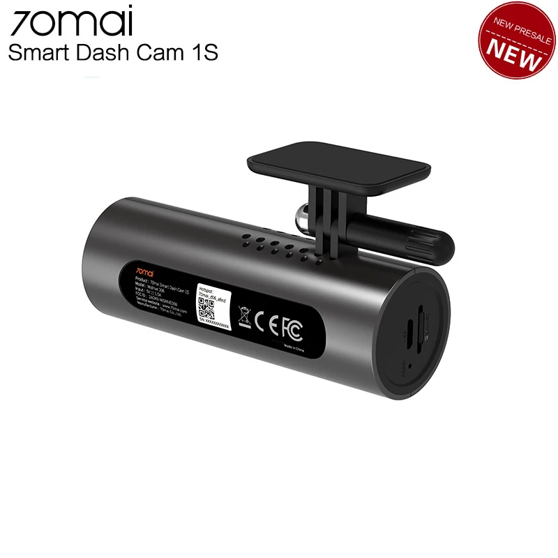 70mai Smart Car Dash Cam 1S WiFi 1080P HD камера ночного видения DVR 130 градусов Автомобильный видеорегистратор g-сенсор Голосовое управление 70mai Smart Car Dash Cam 1S WiFi 1080P HD камера ночного видения DVR 130 градусов Автомобильный видеорегистратор g-сенсор Голосовое управление