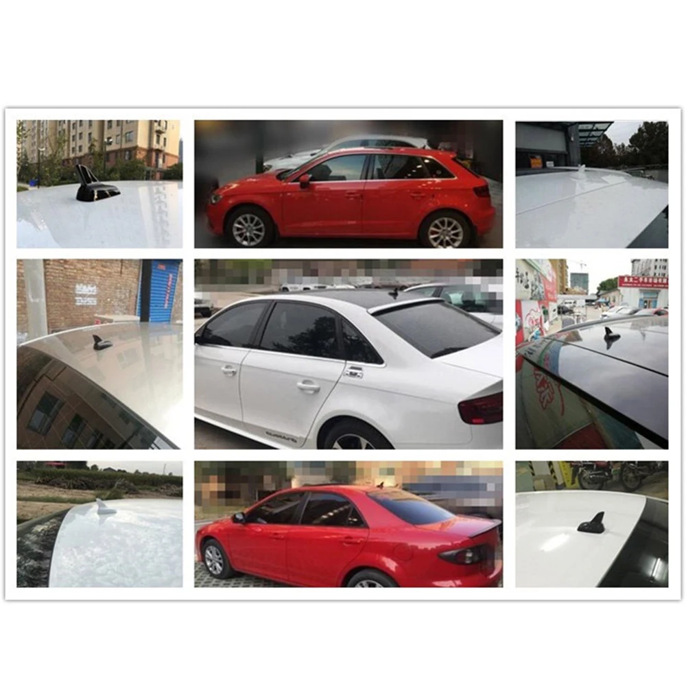 Антенна акульего плавника на крыше автомобиля AM/FM радио антенна для VW Golf MK4 MK5 Seat Skoda BT