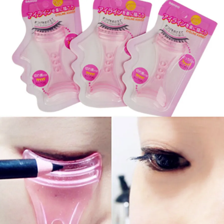 

focallure make up maquiagem Anti-tremor eyeliner assistant aid helper eyeliner card supplementer eyeliner instructional tool