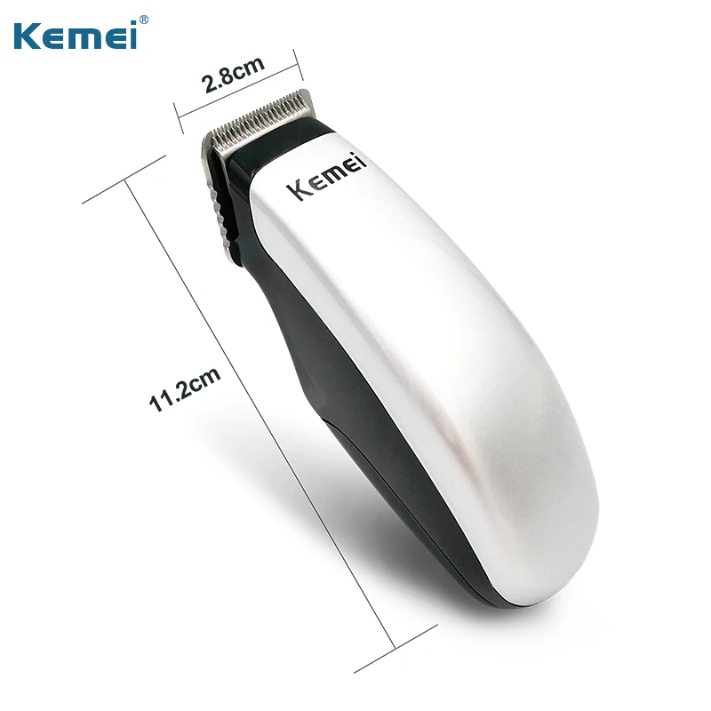 Kemei KM-666, мини-триммер для волос, электрическая машинка для стрижки волос, машинка для стрижки волос с аккумулятором, мужская борода, Парикмахерская Бритва для мужчин, стильные инструменты