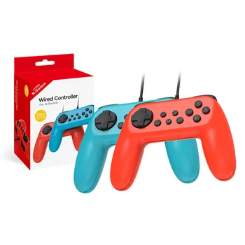 

2pcs Wired Gamepad Controller Set for Nintend Switch Main Engine Game Console Accessories With Vibration Function Controller