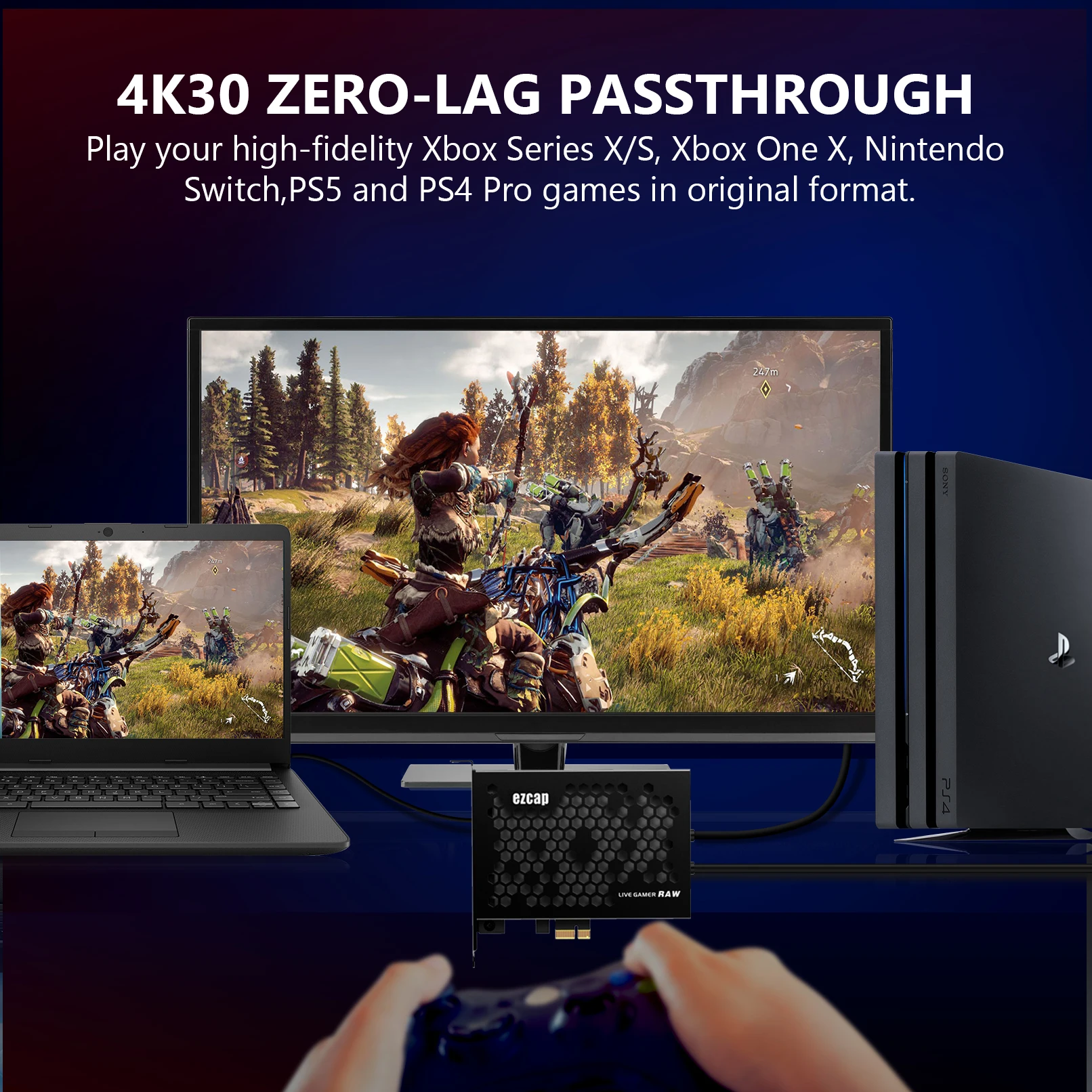 Ezcap 324 Pci E Video 4K30P/1080P120 Game Opnemen En Live Stream, Voor PS4, xbox One,Wii Switch|Video- en TV-tunerkaarten| - AliExpress