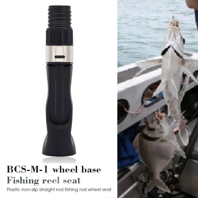 

Practical Plastic BCS-M DIY Fishing Rod Accessories Fishing Rod Reel Rod Holder Ocean Fishing Rod Seat Portable