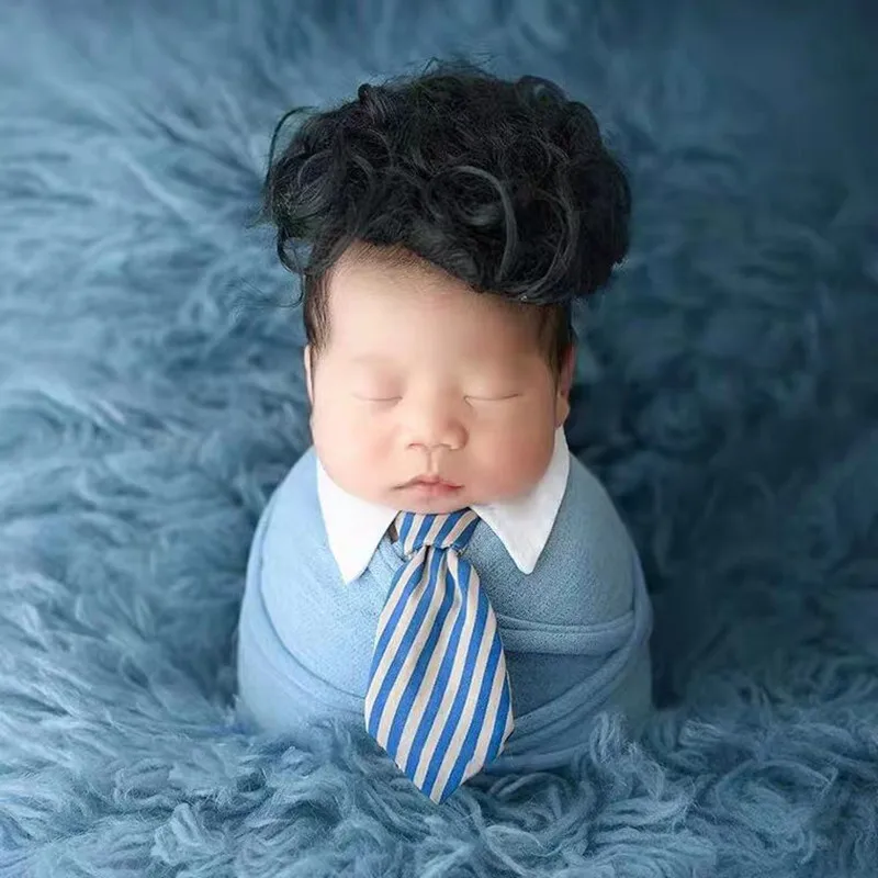 Newborn-8M Детский костюм для фотосъемки для новорожденных девочек и мальчиков студийный костюм для фотосъемки наряд для фотосъемки шляпа