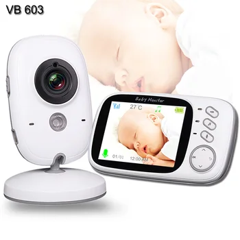 

VB603 Video Baby Monitor 3.2 inch Wireless Color Camera 2 Way Audio Night Vision Temperature Monitoring Baby Sleeping Monitors