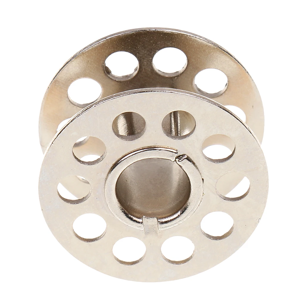 10pcs Metal Sewing Machine Metal Bobbin Spool Case Old Sewing Machine Parts