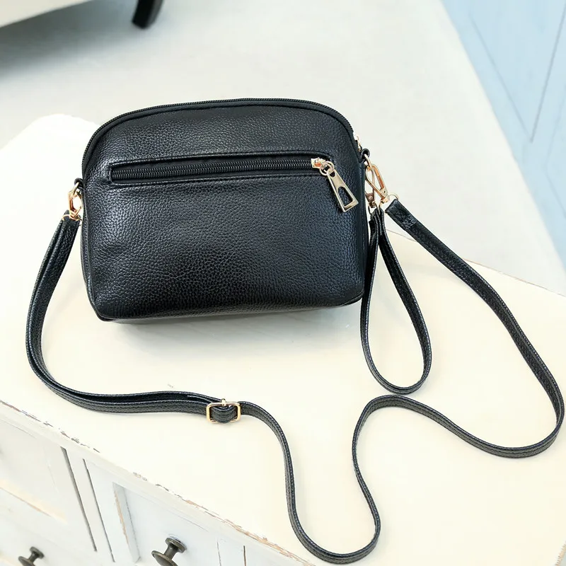 Creative Wallet Large Capacity Cross Body Bag Dual Purpose Shoulder Bag  Retro Hand-painted High Quality PU Leather Female Bag