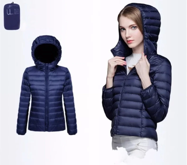 Heydress winter Down jacket women 90% duck down coat Ultra Light warm Female Portable plus size down jacket winter