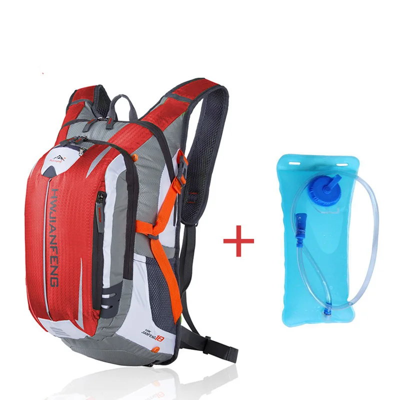 Red water bag 20л велосипедная сумка для велосипеда MTB для активного отдыха, спортивная сумка для альпинизма, пешего туризма, путешествий, велоспорта, водонепроницаемый рюкзак для езды на велосипеде, сумки для воды - Цвет: Red water bag