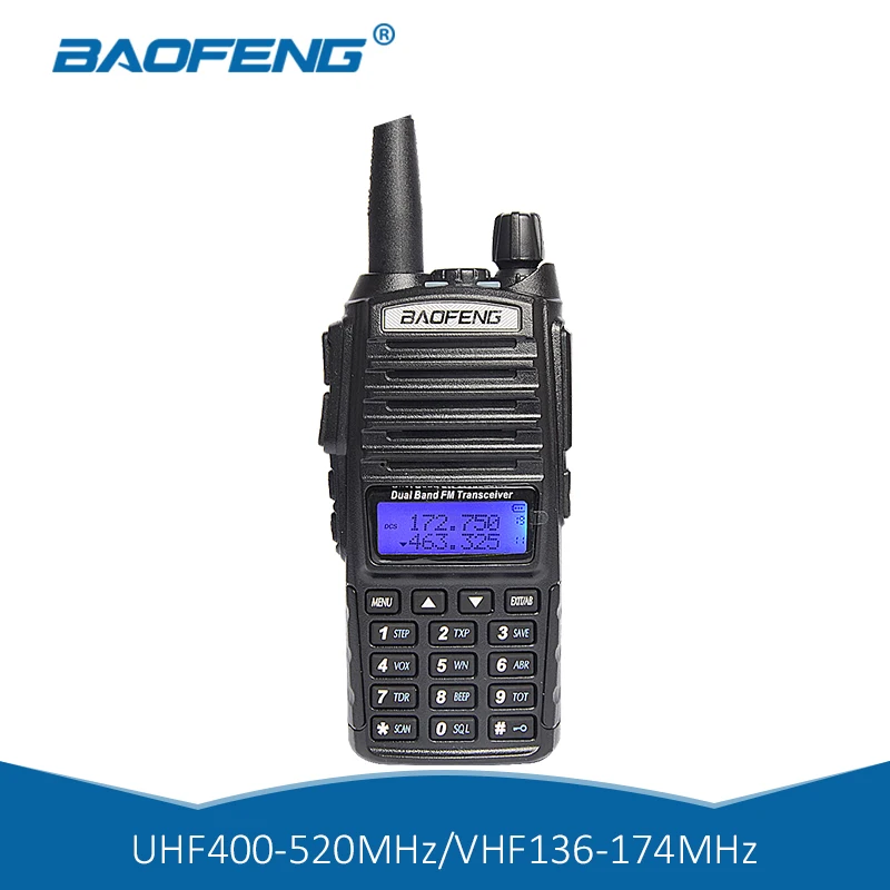 Baofeng Walkie Talkie Accessories 136-174Mhz 400-520Mhz Talkie Walkie Baofeng UV82 Military Radio Transceiver