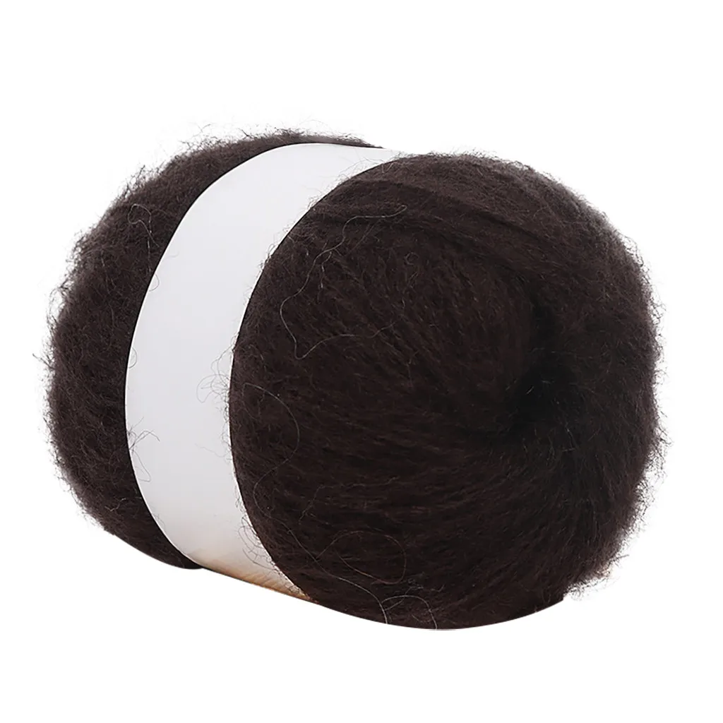D Новая шерстяная нить DIY тканая пряжа ручное вязание крючком одеяло вязание крючком Пряжа# jink - Цвет: D