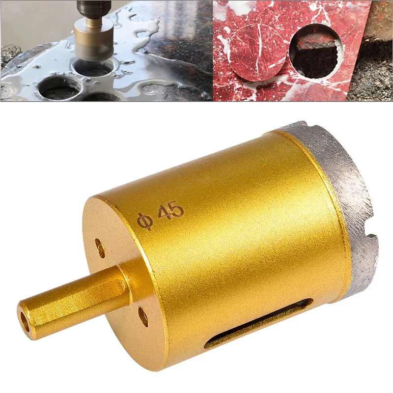 6pcs Diamond Coated Drill Bit Set Marble Glass Ceramic Hole Saw Drilling Bits For Ceramic Concrete Drilling Power Tools 45-70mm 6pcs Diamond Coated Drill Bit Set Marble Glass Ceramic Hole Saw Drilling Bits For Ceramic Concrete Drilling Power Tools 45-70mm