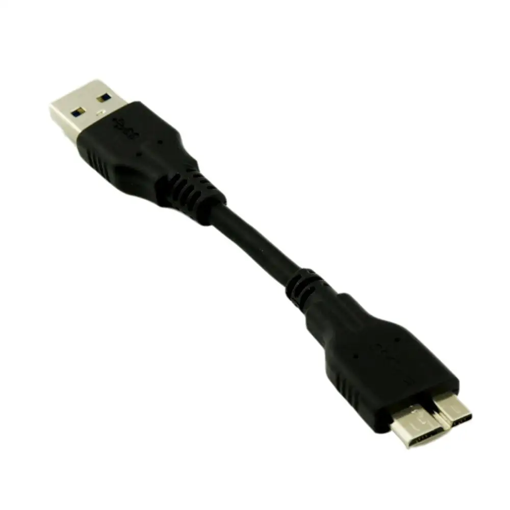 1 шт. короткий 10 см 5 Гбит/с USB 3 0 A штекер к Micro B Pin высокоскоростной адаптер