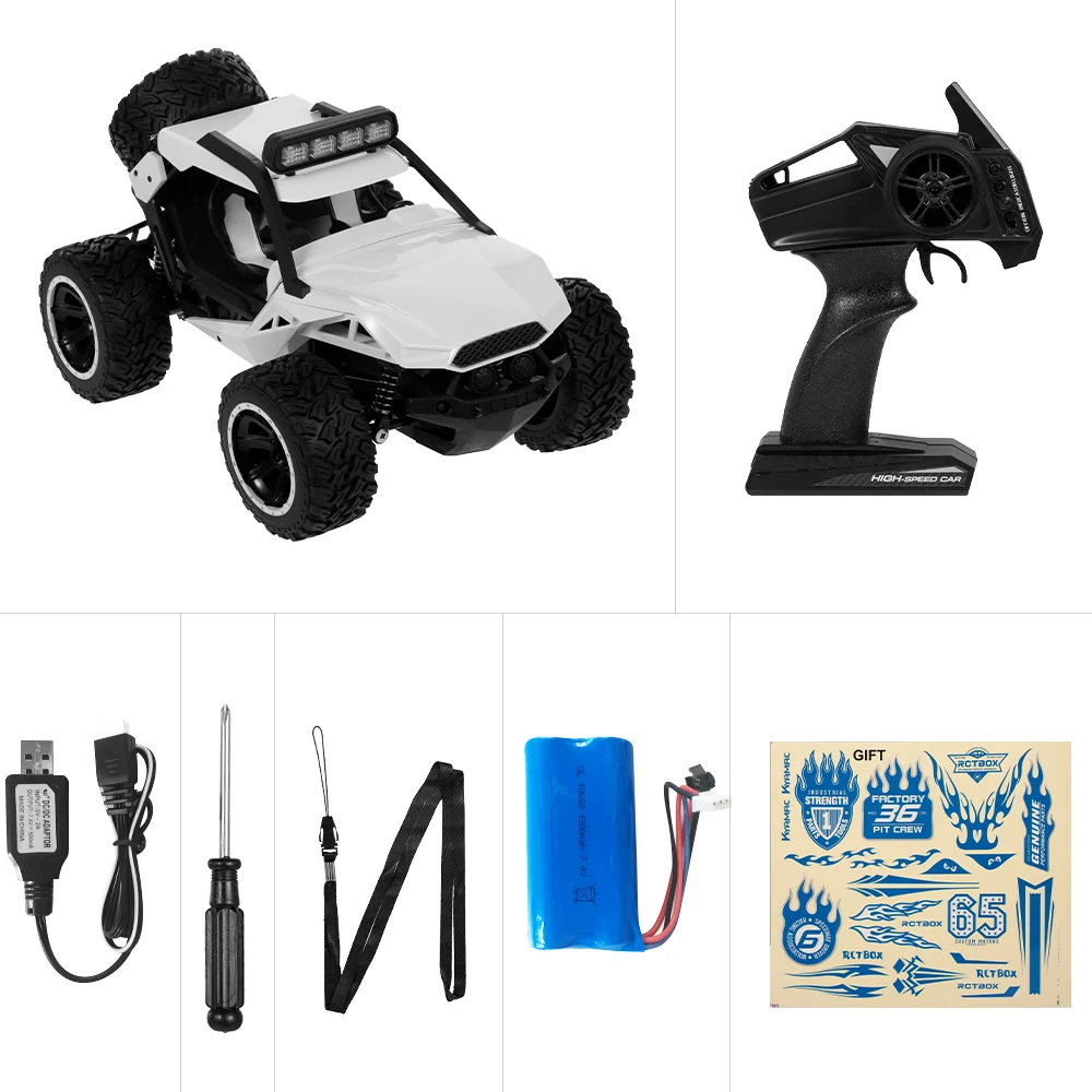 KY-2010A 1/14 пустынный багги RC автомобиль 2,4 Ghz RC внедорожный грузовик электрический игрушечный автомобиль для детей белый/красный/синий цвет