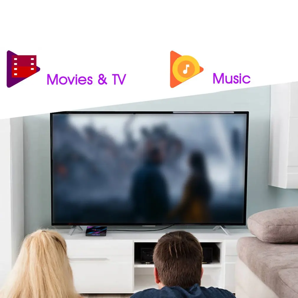 H96 Max Rk3318 Chip 9.0 4K Dual Wifi 5G Tv Box 2G+16G 4G+32G 4G+64G Tv Box