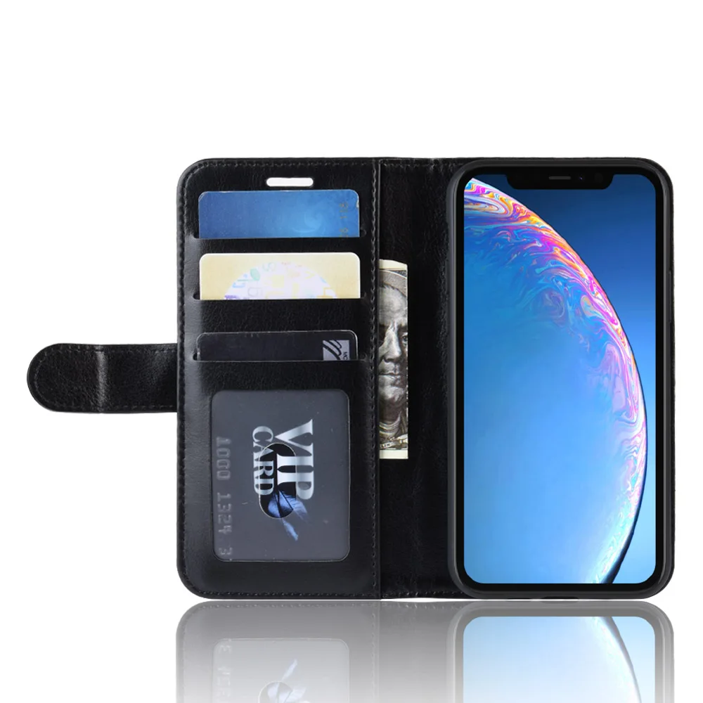 Для Apple iphone 11 Футляр для телефона с магнитом PU бумажник мешки кожаные для телефона чехол для iphone 11 с отделением для карт Стенд держатель Чехол 6,1 дюймов
