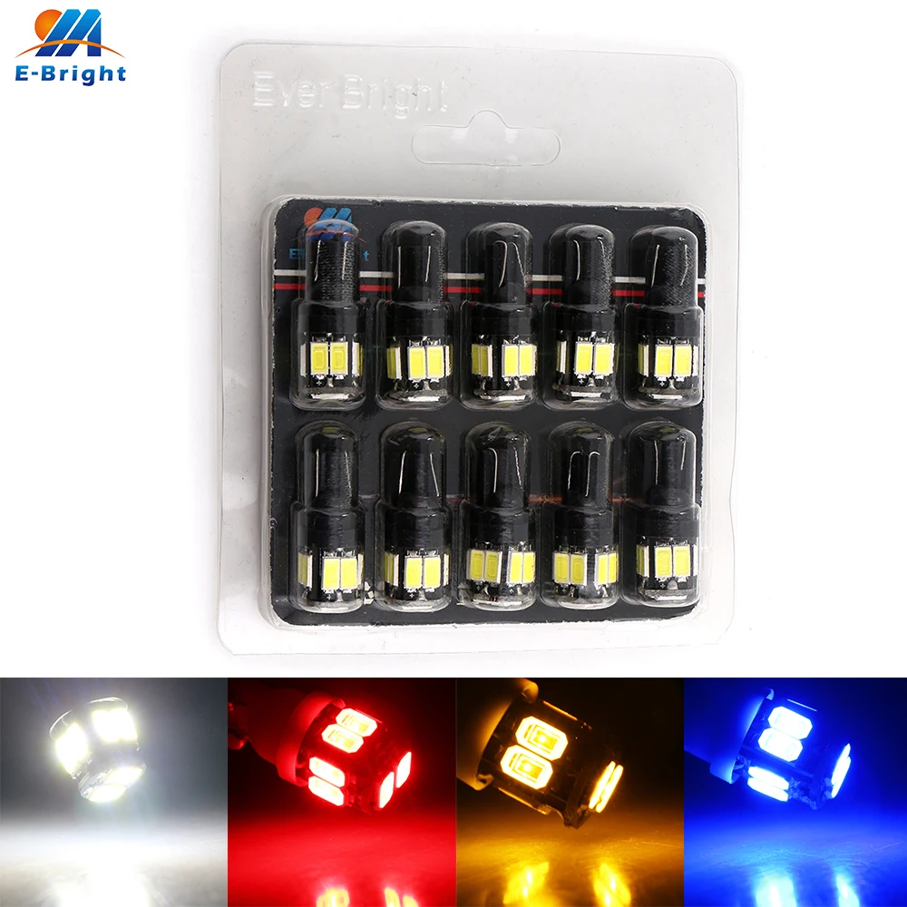 10X W5W 194 T10 5630 10 SMD 10 светодиодный 12V светодиодный 168 Авто Чтение дверь вождения просвет Чемодан отсек светильник светодиодный лампы