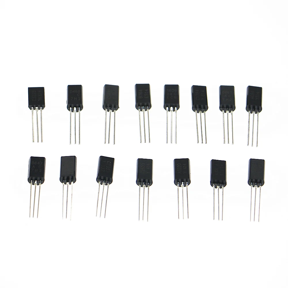 15Values TO-92L Transistor Assortment Kit 2sc3228 2sc2500 2sc2655 2sc1384 2sc2383 2sd468 2SC2482 2SB764 2SD667 2SA684 150pcs/set