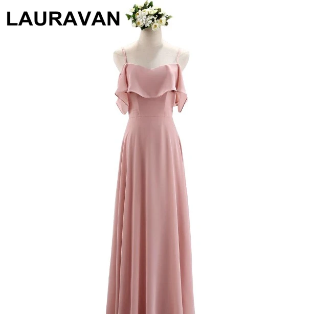 

womens Plus size chiffon brides maid ladies bridesmaid robes long dresses formal blush bridal party dress gown for wedding guest