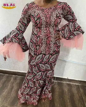 

Voile Lace In Switzerland Best Selling African Lace Fabric 2020 High Quality Lace Nigerian Voile Lace Fabric For Dress YA3241B-5