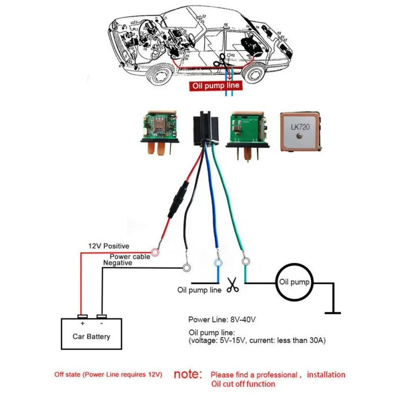 Автомобильные реле gps трекер Автомобильный шок gps-сигнализация GSM локатор отслеживающее устройство дистанционное управление Противоугонный мониторинг отключение питания масла