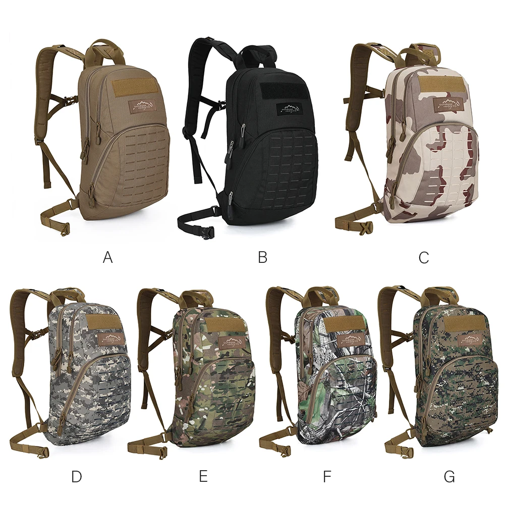 Тактический Рюкзак Molle 8L, армейский военный Штурмовой Рюкзак, походный рюкзак для походов, охоты, кемпинга, бега, камуфляжная сумка