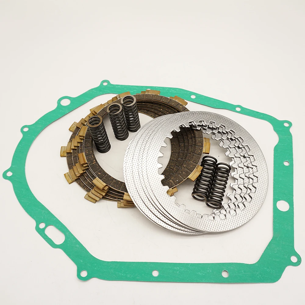 Per Yamaha Raptor 350 Heavy Duty Kit Frizione Dischi Dischi Piatti Sorgenti Guarnizione 2004-2013 Piatti Guarnizione Di Attrito Della Frizione Kit