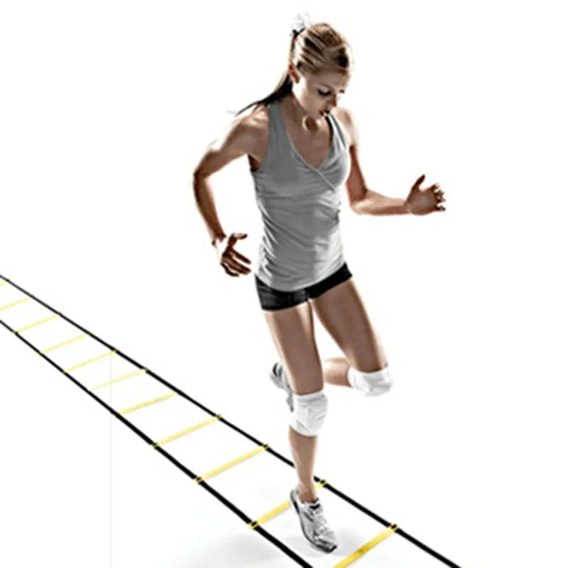 

Durable Agility Ladder for Speed Training Fitness Football Agile Pace Adjustable Outdoor Soccer Football Training Ladder