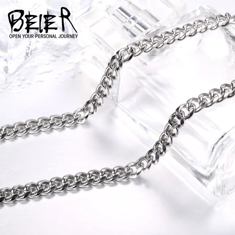 Мужская и женская цепочка BEIER чокер из нержавеющей стали|gold chain necklace|chain necklacenecklace