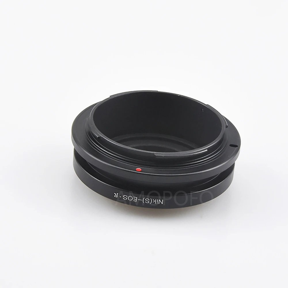 Адаптер для объектива AI S к EOS R, совместимый с объективом для Nikon S/Contax RF(внешний байонет) Rangerfinder и для Canon EOS R Full Fa