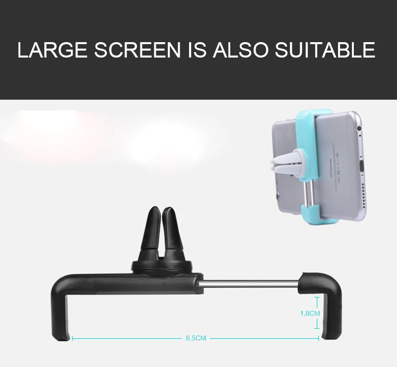 Universal Phone Holder For Phone In Car Air Vent Mount Mobile Smartphone Stand For Car Cell Holder Bracket Accessories