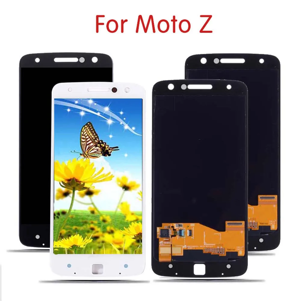 Tested AAA Quality 5.5&quotLCD For Motorola Moto Z XT1650 XT1650-03 LCD Display With Full Touch Screen Digitizer Panel Replacement |
