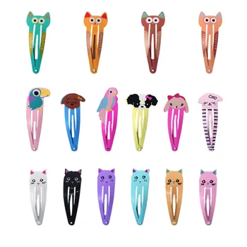 

Children Cute Cat Dog Cartoon Animals Hairpins Lovely Hair Clips Barrettes Headband Kids Hair Accessories 6cm