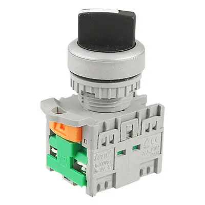 

ON/OFF/ON Three 3 Position Rotary Select Selector Switch 2 NO Normally Open TN2
