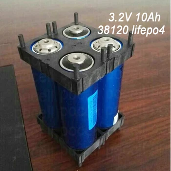 

4pcs lifepo4 3.2v 10Ah lithium battery 38120 3.2v 10Ah lifepo4 deep cycle for diy 24v 12V inverter scooter RV caravan bike