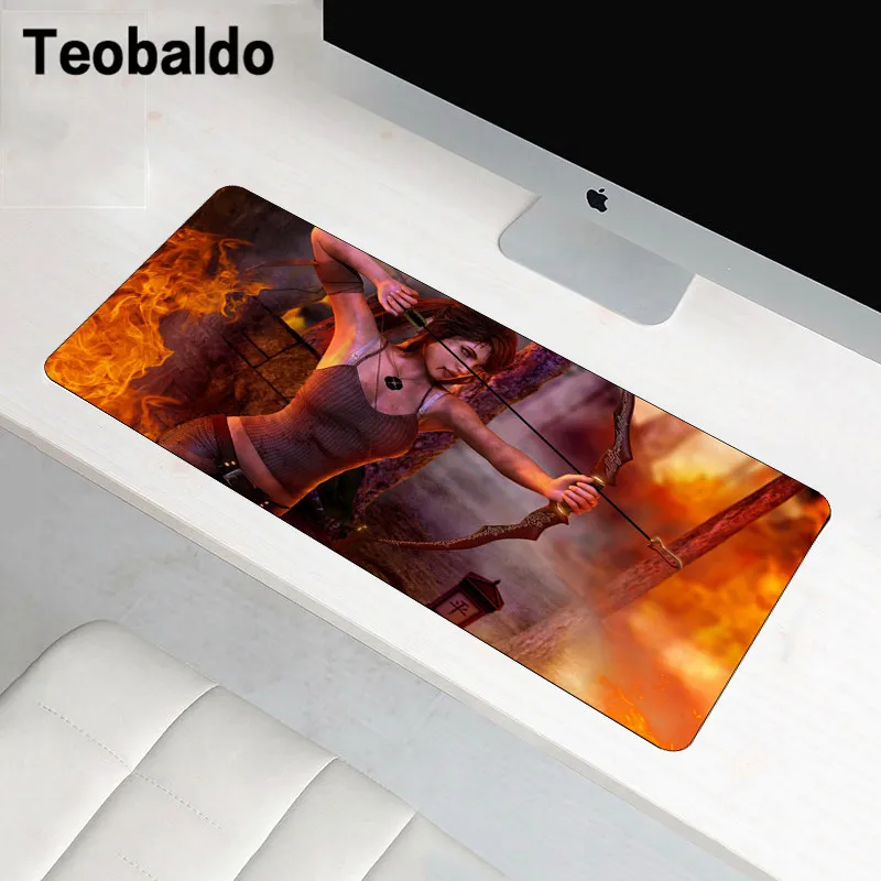 400x900x2mm 60x30 см Противоскользящий коврик для мыши tomb raider сексуальный XL Настольный коврик для ноутбука компьютерная клавиатура горячая Распродажа резиновый игровой куполометр - Цвет: 400x900x2mm