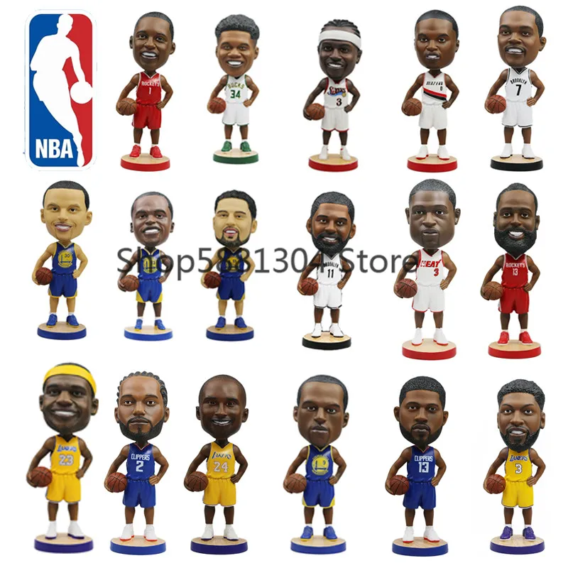 

21cm Sport Player figures Basketball Stars Toy Figures Collectible Model toy Office Desktop accessories Gift Doll