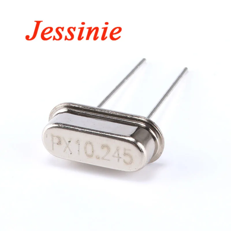 10pcs/lot 10.245MHz 10.245 MHz 10.245M Hz Mini Passive Resonator Quartz HC-49S Crystal Oscillator
