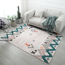 Скандинавские прямоугольные коврики 200*300 см AIBOULLY 24 шаблон коврик для гостиной современный минималистский дом Диванный кофейный столик коврик