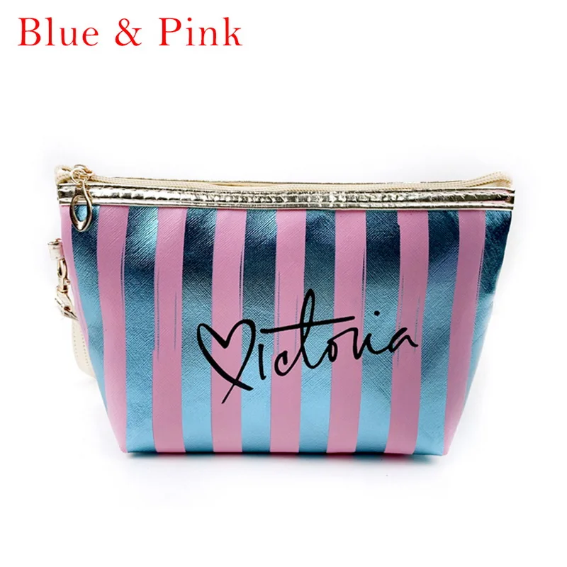 2 blue pink SHUJIN, косметички, водонепроницаемые, для женщин, на молнии, косметички, органайзер, для ванной, для мытья, для макияжа, сумки, чехол - Цвет: 2 blue pink