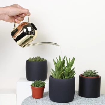 

500ML Stainless Steel Long Mouth Watering Pot Watering Gardening Tool For Home Office Garden Planting Flower Plants New Arrivals