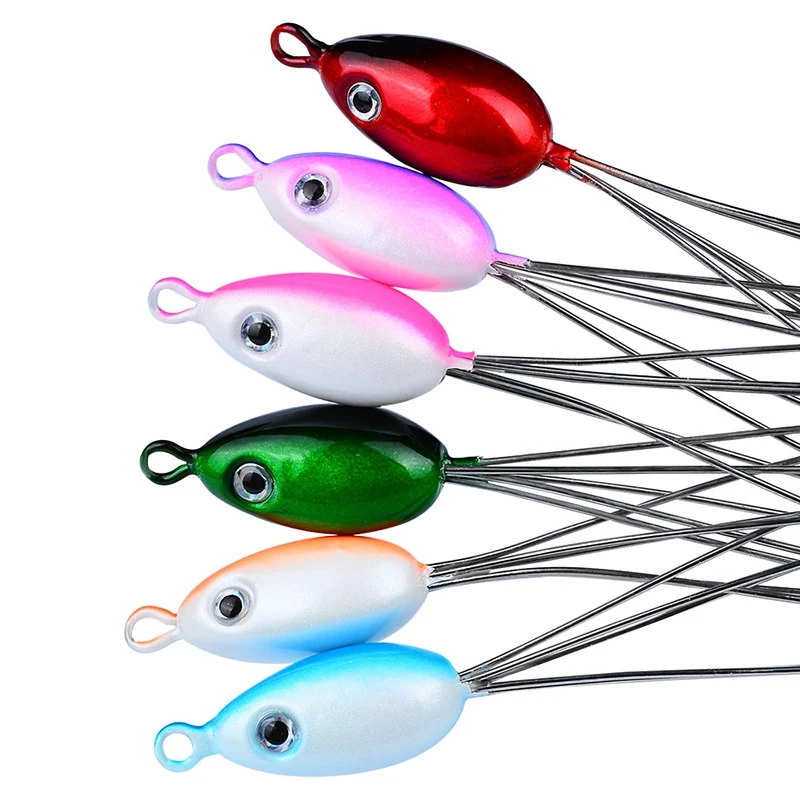  New HotUmbrella Fishing Lure Rig 5 Arms Alabama Rig Head Swimming Bait Fishing Group Lure Snap Swiv
